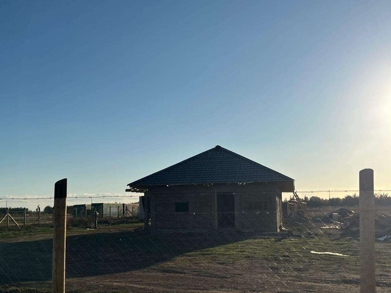 Casa Ñuble en obra
