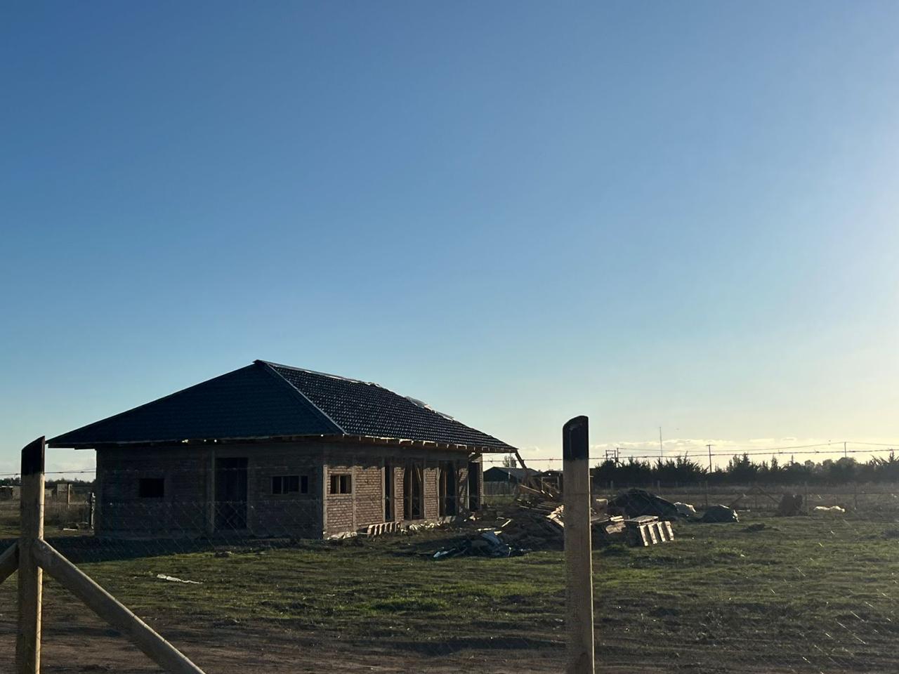 Casa Ñuble en obra